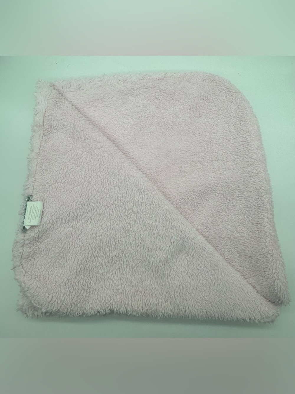 Blanket & Beyond Pink Rosette/Swirl Sherpa Baby Blanket - Picture 2 of 3